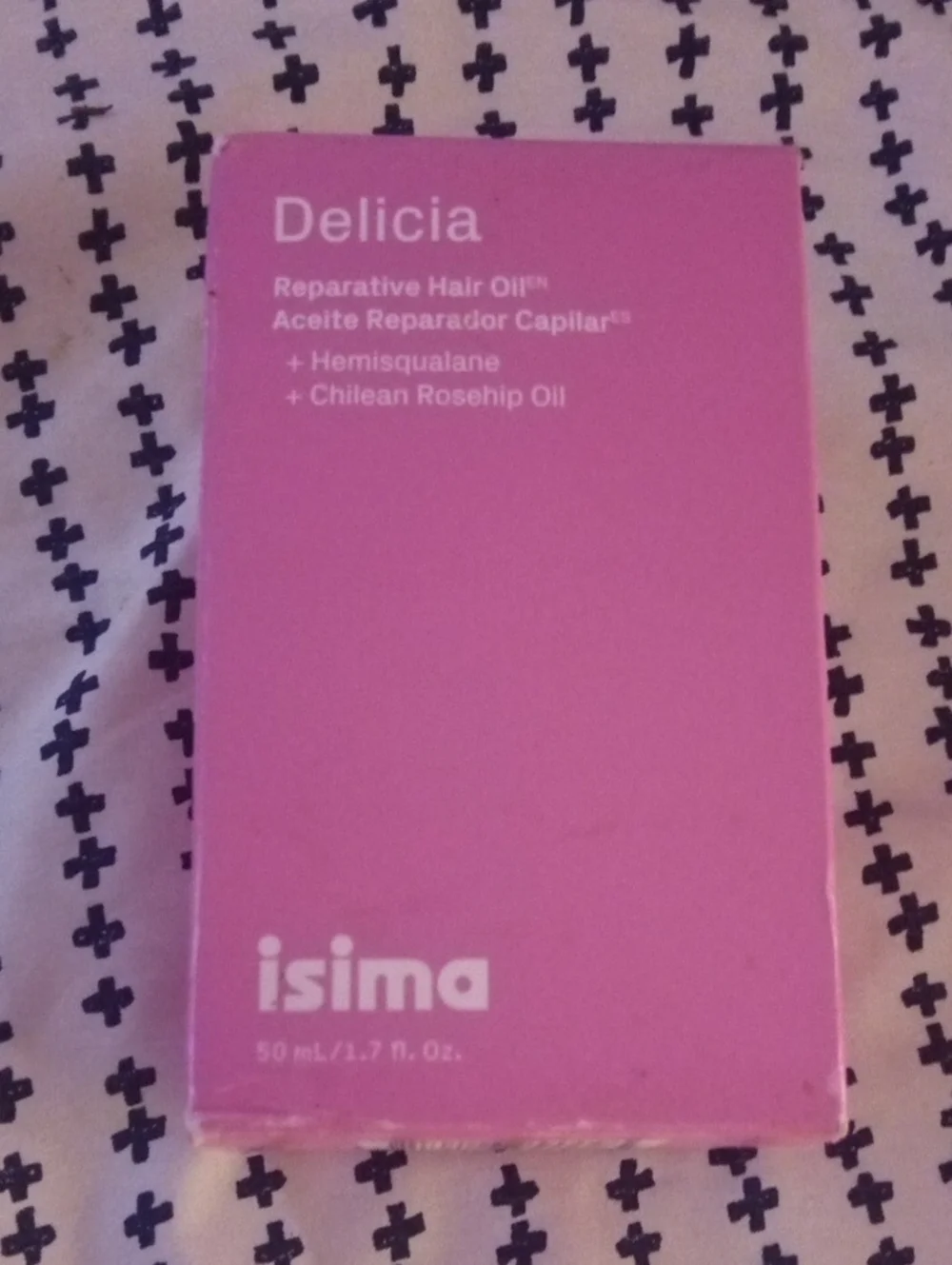 Isima Delicia Reparative Hair Oil – Pink